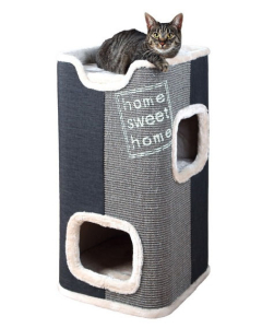 Trixie Cat Tower Jorge, 78cm, lichtgrau/anthrazit