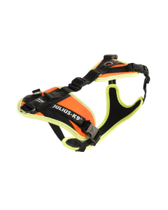 Julius-K9 Mantrail-Geschirr, UV orange/neon