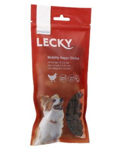 LECKY Mobility Happs Chicken mit Kollagen & Grüntee 