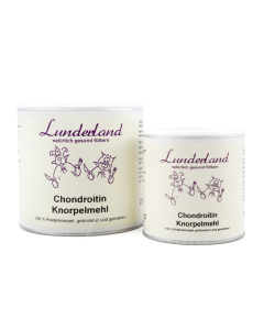 Lunderland Chondroitin Knorpelmehl 250g | für Hunde und Katzen