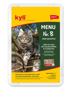 kyli Menu Nr. 8 Huhn + Lachs Adult