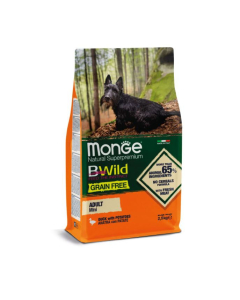 DE Monge Natural Superpremium BWild Grain Free MINI Adult - Ente, 2.5kg