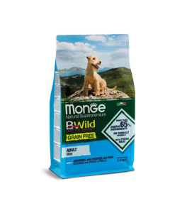 DE Monge Natural Superpremium BWild Grain Free MINI Adult - Sardellen, 2.5kg