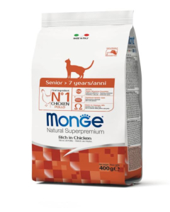 DE Monge Natural Superpremium Senior - Huhn | Katzen-Trockenfutter