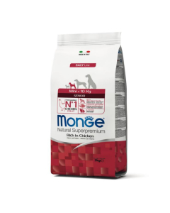 DE Monge Daily Line Senior MINI - Huhn, 3kg | Hunde-Trockenfutter  