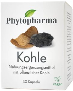 Sanpfist Phytopharma Kohle Kapseln (30 Kapseln)