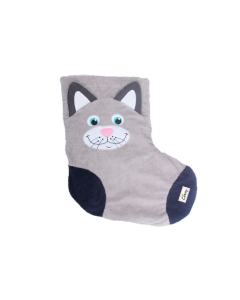 afp Katzen-Kuschelsocke "Luis", grau - 51x75x2cm