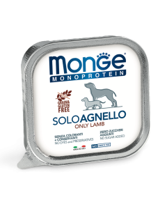 DE Monge Speciality Line Monoprotein Paté - Lamm, 24 x 150g | Hundefutter