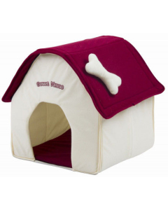 Pawise Hunde-Kuschelhaus "Sweet Home", 46x47x44cm