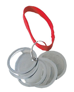 swisspet Trainingshilfe Discs (Schellen), silber