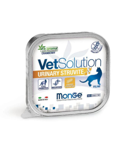 DE Monge Vet Solution Feline, Urinary Struvite - 24 x 100g | Katzen-Nassfutter