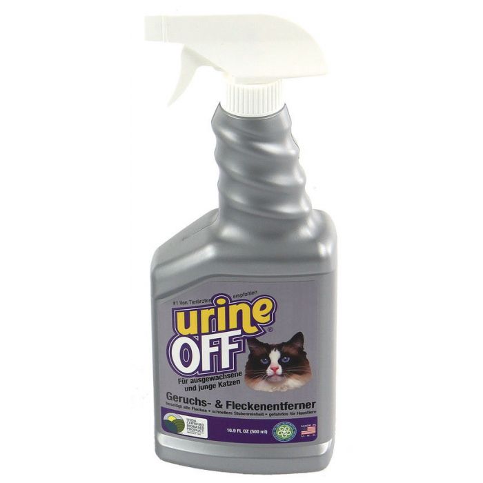 Urine OFF Geruchs- und Fleckenentferner Katze, Sprühflasche - 500ml