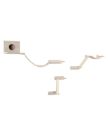 Kerbl Kletterwand Mount Everest - beige | Für Katzen