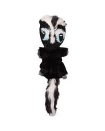 Pawise "Big Eyes" Plüsch-Stinktier für Hunde, 42cm