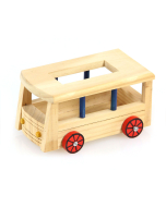 Copacabana Holzbus - 16x9.7x8.5cm | Für Nager