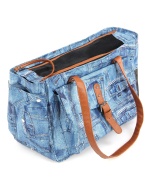 swisspet Hund- & Katzen-Tragtasche Jeans