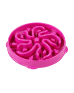 Pawise "Flower" Anti-Schling Napf, pink | Für Hunde