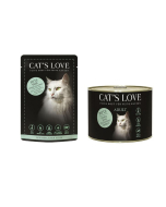 DE Cat's Love Adult, Truthahn PUR | Katzen-Nassfutter