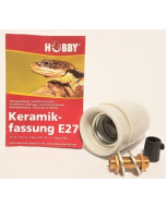 DE Hobby Keramikfassung mit Messinggewinde - bis 300W