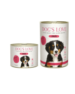 DE Dog‘s Love Junior Rind, Karotte + Salbei | Hunde-Nassfutter