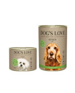 DE Dog‘s Love Senior 10+ Light Wild, Spinat + Birne | Hunde-Nassfutter