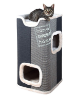 Trixie Cat Tower Jorge, 78cm, lichtgrau/anthrazit