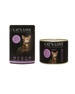 DE Cat's Love Adult, Lachs + Huhn | Katzen-Nassfutter