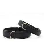 Maul Lederhalsband Klassik Premium schwarz