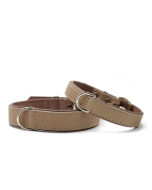 Maul Lederhalsband Klassik Premium taupe 