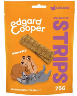 Edgard & Cooper Canine Snuggle up Strips Huhn - 75g